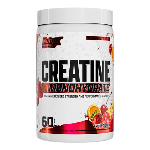 Kreatin No Brand, Monohidrat, Toz, Fruit Punch, 60 porsiya — Bakı
