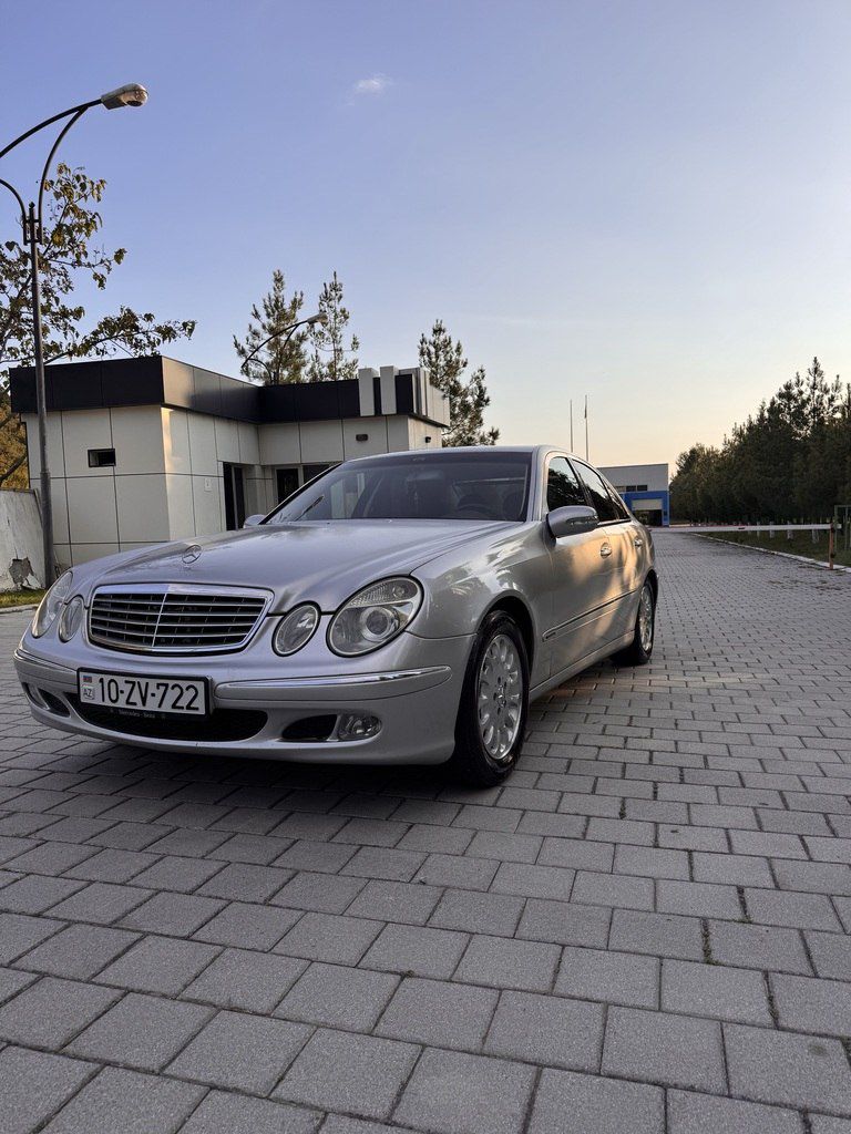 Mercedes E 240, 2.6 L, 2002 il, 346 000 km 10-ZV-722 — Avtomobillər, Balakən (5)