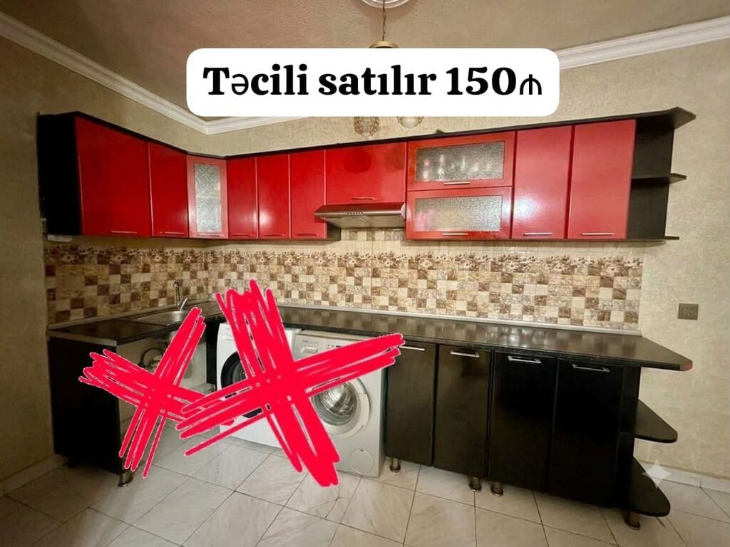 evdən çıxmalıdır .Mətbəx mebeli satılır 150₼. Ölçüsü — Mətbəx mobilyası, Bakı