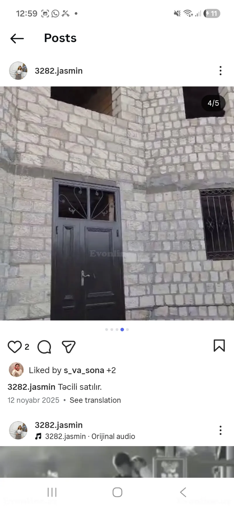 Satılır 10 otaqlı Həyət evi 200 m² Yevlax — Ev, villa, Yevlax (3)