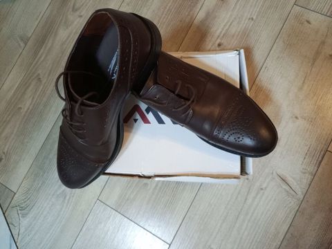 Kişi klassik dəri ayaqqabı – Mercedo Schuhe Türkiyədə tikilib — Bakı