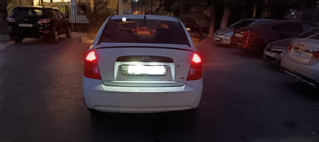 Hyundai Accent, 1.5 L, 2008 il, 275 000 km — Avtomobillər, Bakı (4)