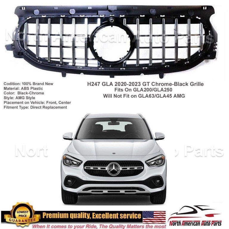 "Mercedes GLA H247 2020-2021" radiator barmaqlığı — Ehtiyat hissələri və aksesuarlar, Bakı (2)