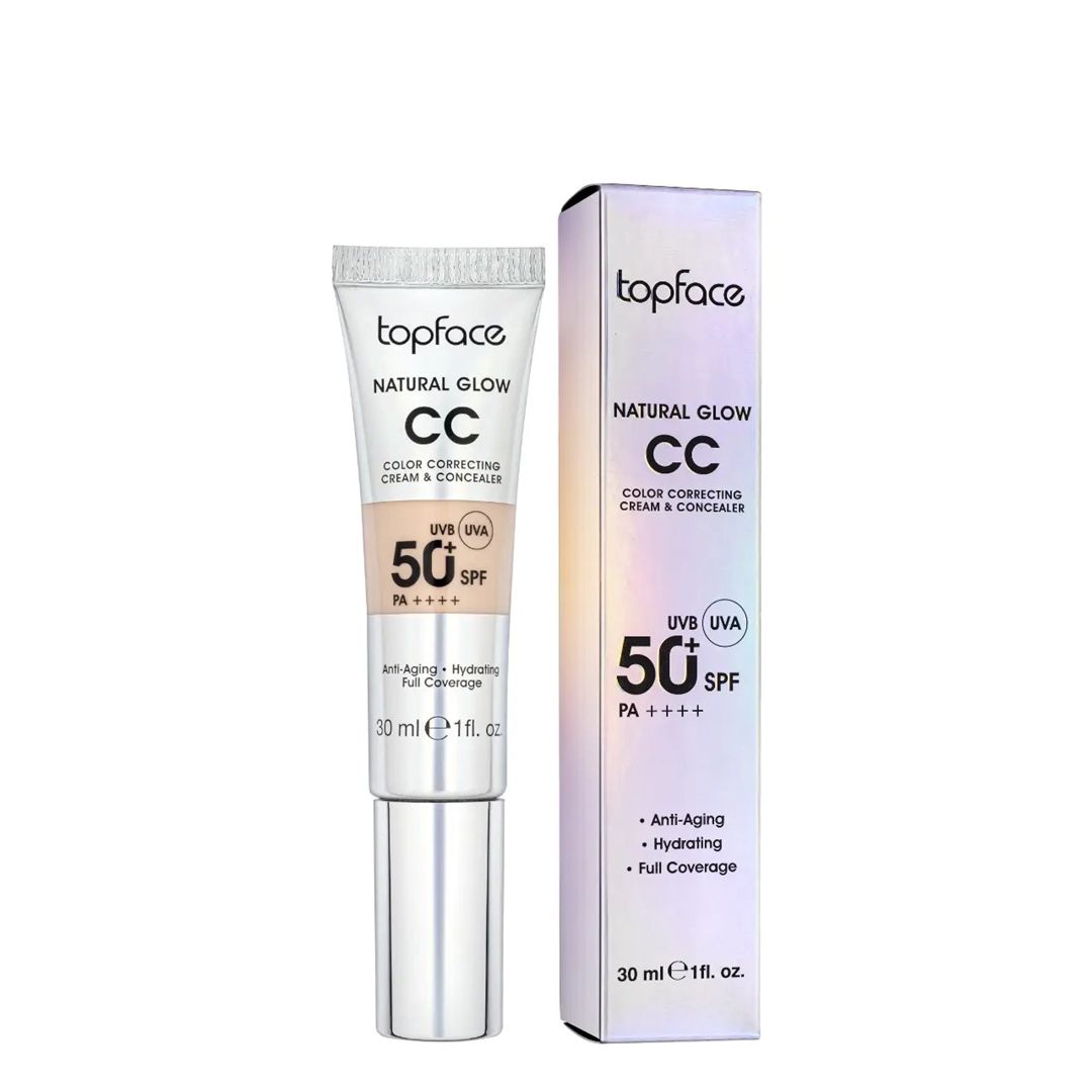 CC krem No Brand Natural Glow SPF50+ 003, 30 ml — Mallar, Bakı