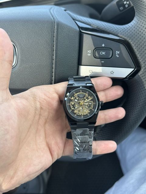 Tissot qol saatı – skeletləşdirilmiş dizayn - Brend/model: Tissot — Bakı