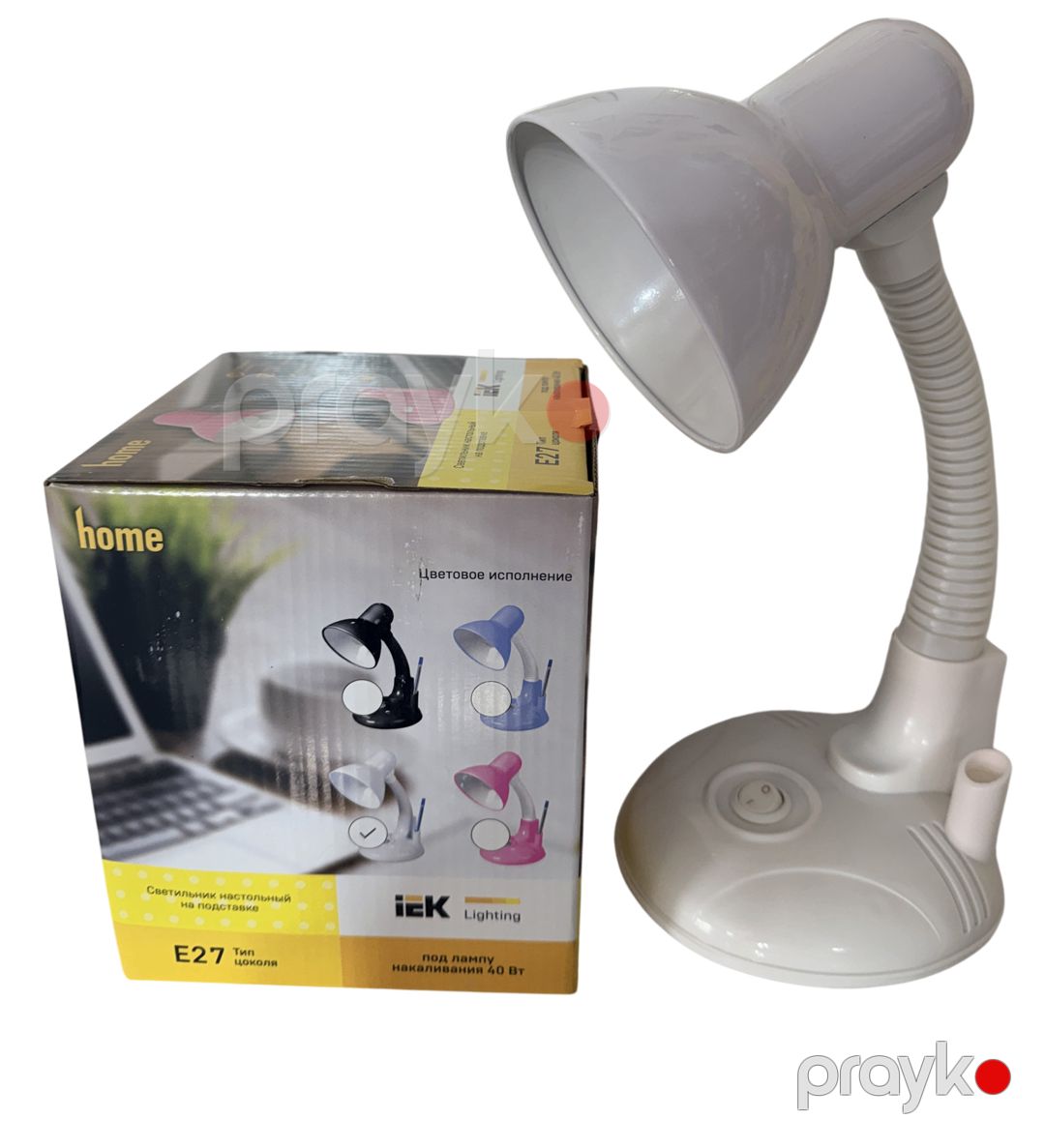 Masaüstü lampa IEK, Uşaq otağı üçün, 40 Vt, 34x13.5x15 sm — Mallar, Bakı (2)