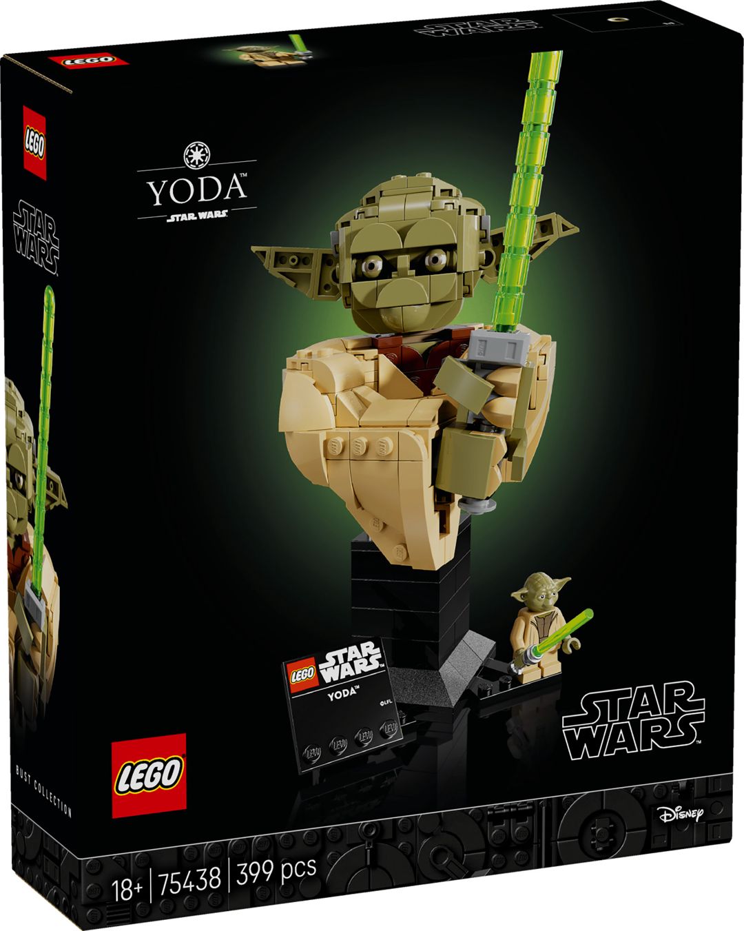 Konstruktor Lego Star Wars Yoda Bust Collectible Building Set 75438, 399 element — Mallar, Bakı (3)