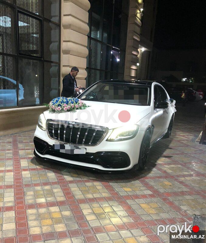 Mercedes S63 Brabus, 2019 il — Minik avtomobili icarəsi, Bakı (2)
