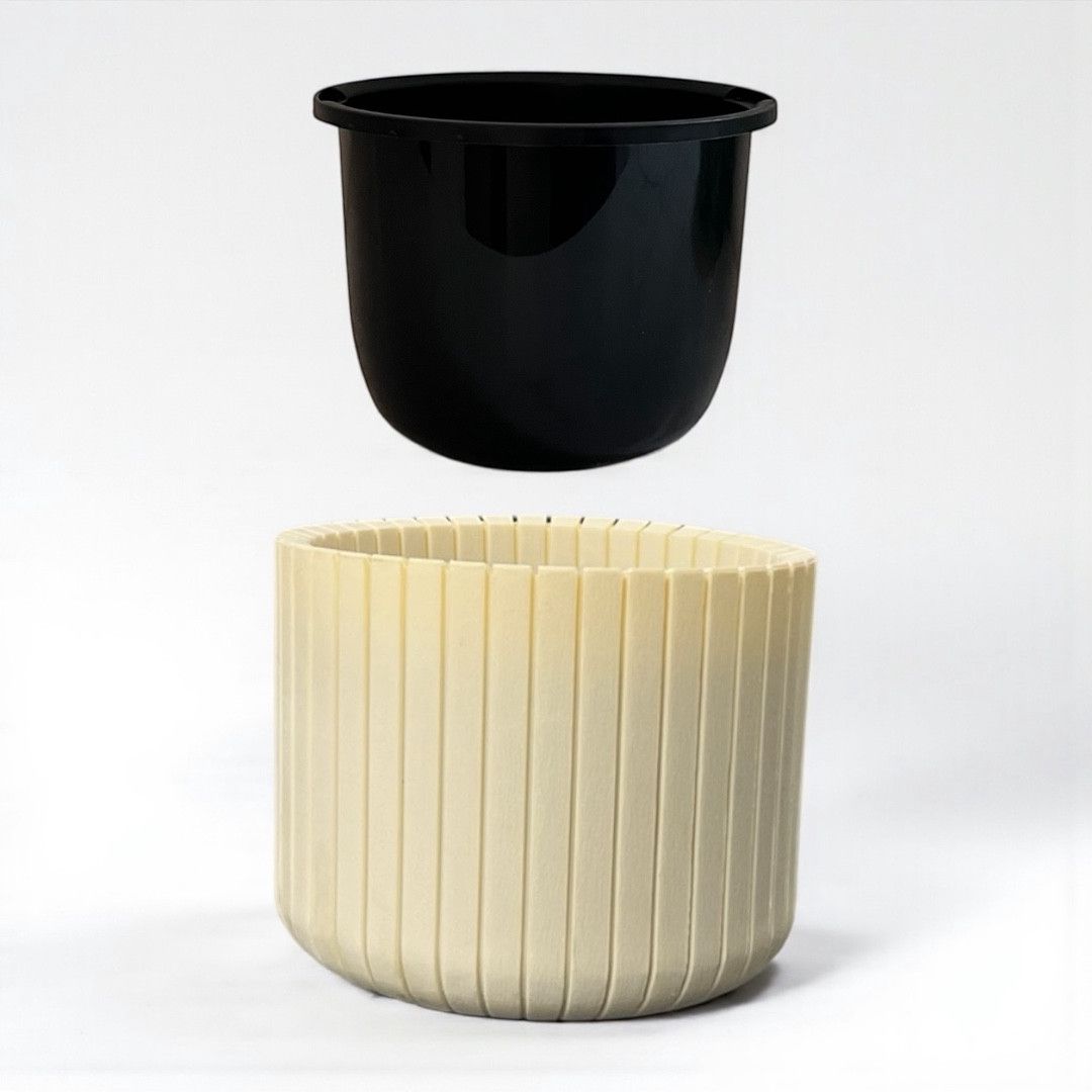 Dibçək, bej, plastik, 6 l — Mallar, Bakı (2)