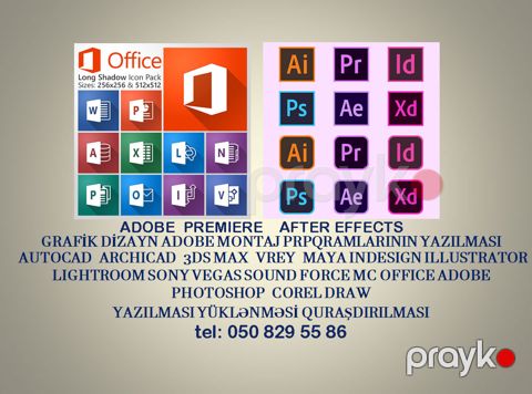 Dizayn Proqramlarının Quraşdırılması — Bakı