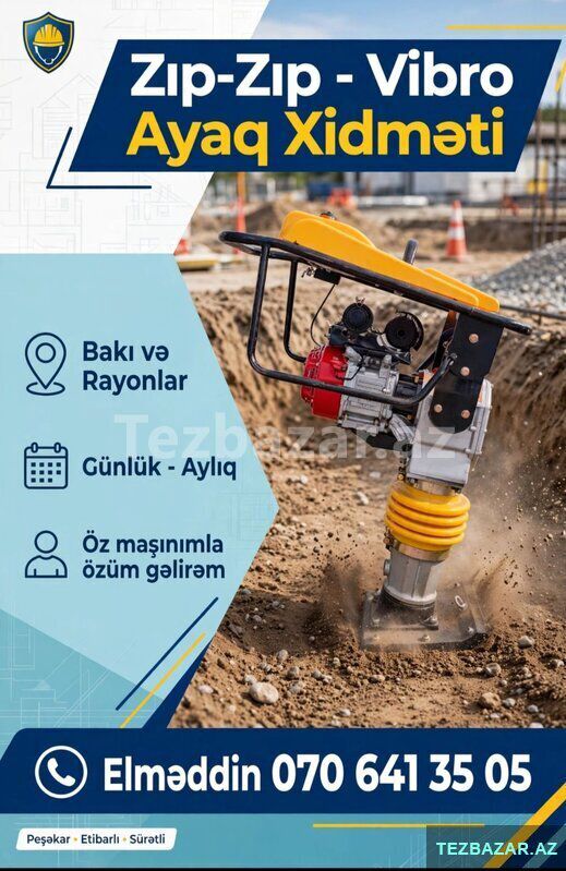 Torpaq kipləyici zıp zıp — Avto, Bakı (6)