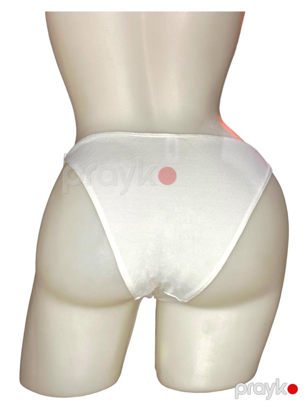 Qadınlar üçün sliplər Real Passion 126, ağ, ölçü S-M — Mallar, Bakı (2)
