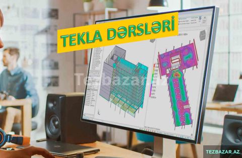 Tekla 2020 dizayn və mühəndislik proqramı kursu — Bakı
