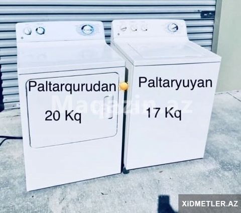 camasırxana hotel restoran ucun paltaryuyan masın qiymetleri — Bakı
