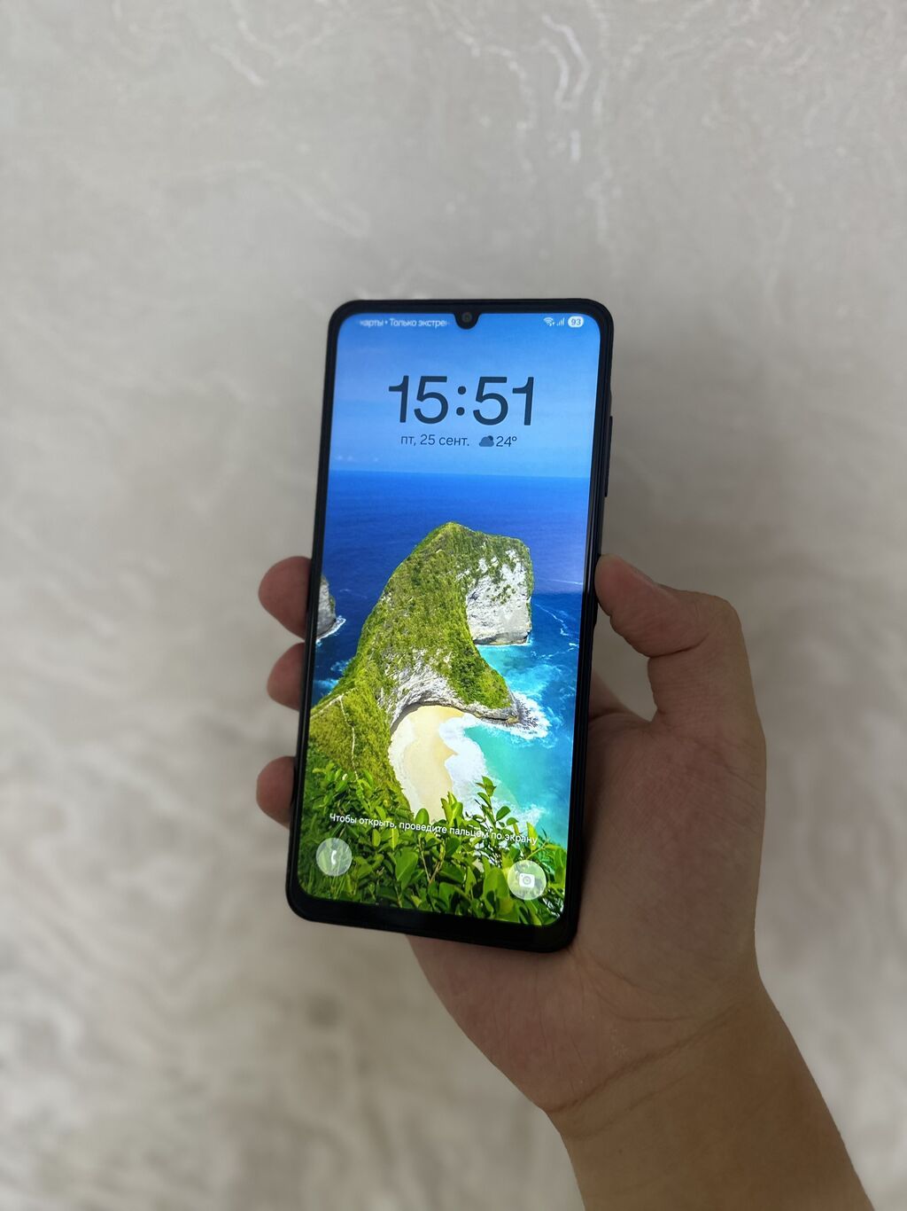 Samsung Galaxy A06, 64 GB, rəng - Qara, Zəmanət, Düyməli, Sensor — Samsung, Bakı (2)