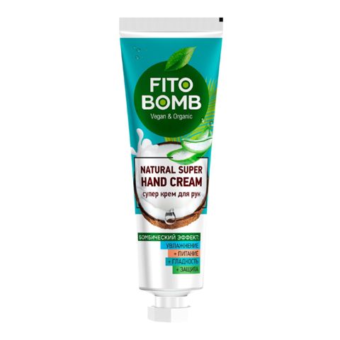 Super krem əl üçün Fito Косметик Fito Bomb nəmləndirici və qidalandırıcı 24 ml — Bakı