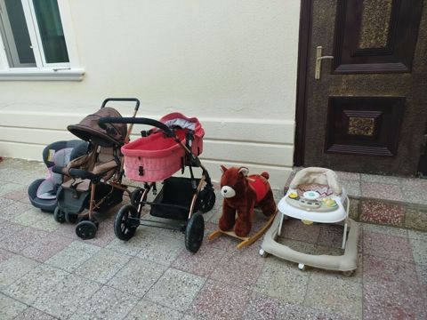 Uşaq üçün dəstlər. kalyaskalar yatmaq ucun 30man .velosiped 30man gun — Bakı