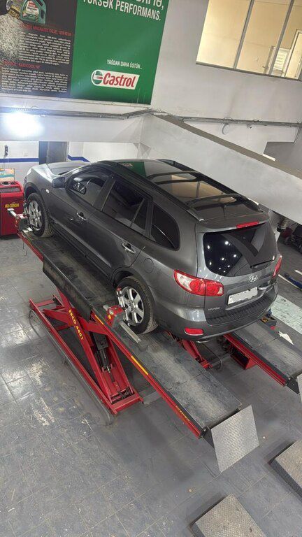 Hyundai Santa Fe, 2.2 L, 2008 il, 343 000 km — Avtomobillər, Bakı (3)