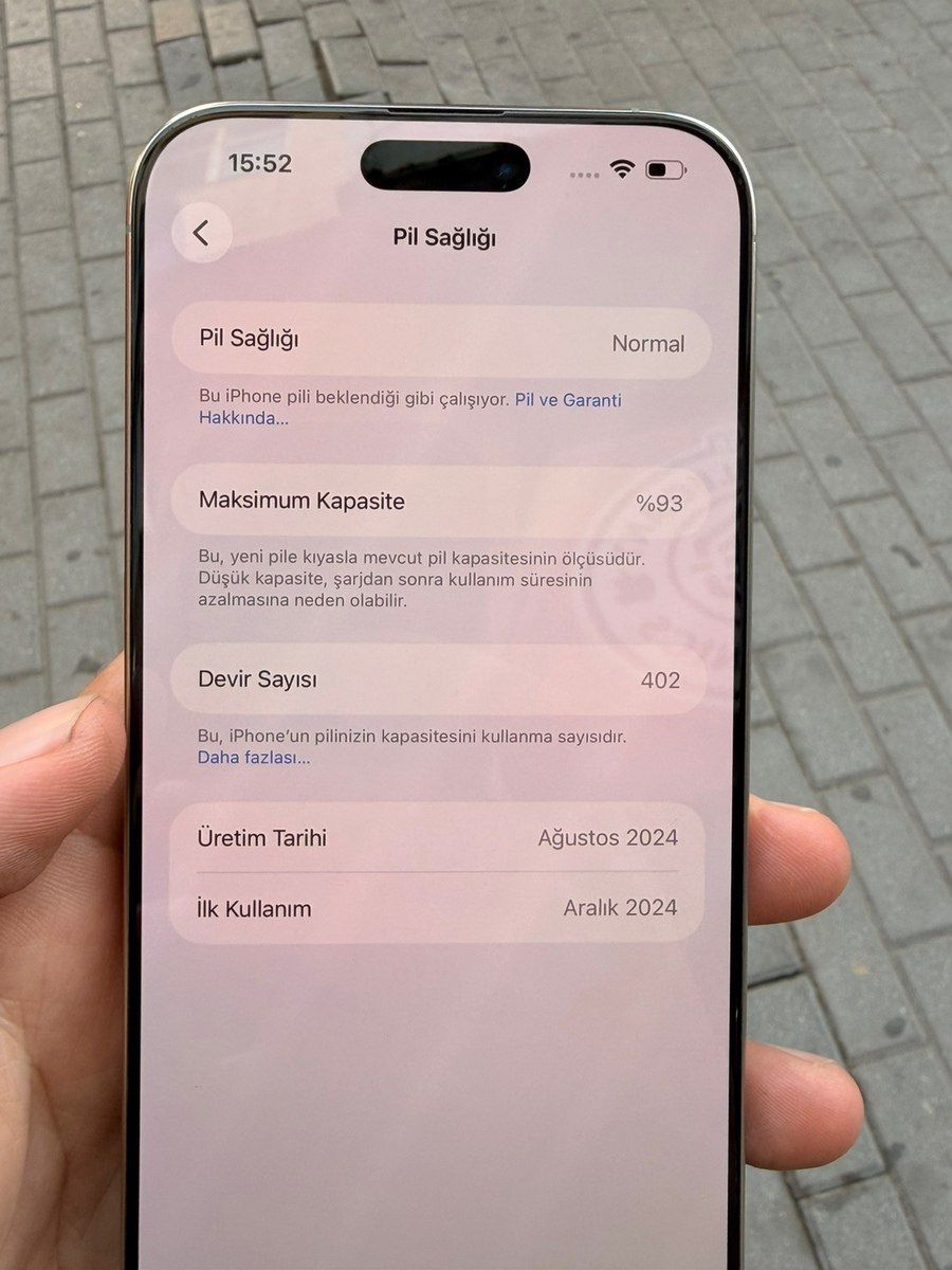 Apple iPhone 16 Pro Max Natural Titanium 256GB/8GB — Smartfonlar, Bakı (3)