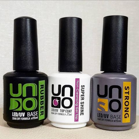 Lak üçün baza və üst qat UNO 3-lü set: 2 Base Coat +1 Top Coat Amore SS — Bakı