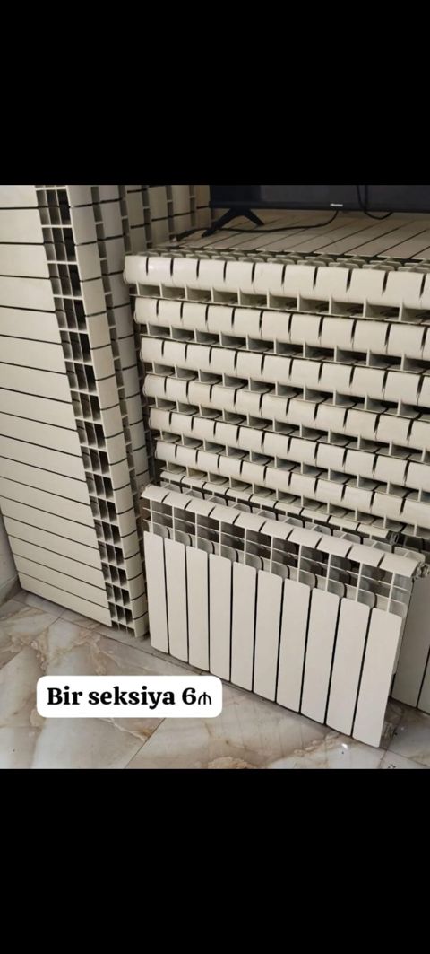 İşlənmiş seksiyalı radiatorlar say çoxdu *bir seksiyası 6₼ başlayır* — Masazır