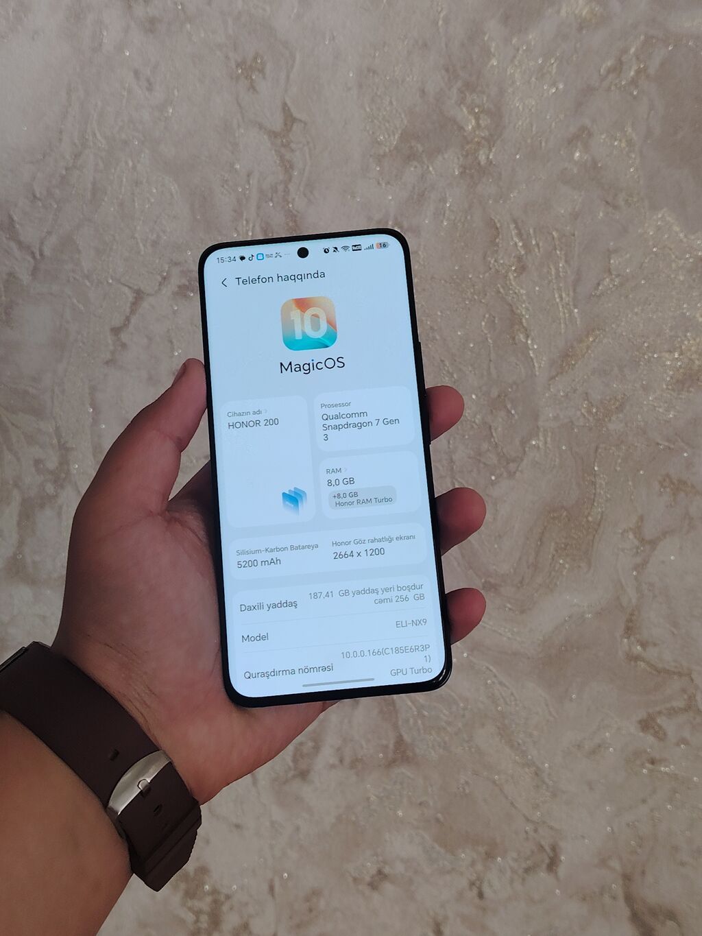 Honor 200 Pro, 256 GB, rəng - Qara, Zəmanət, Barmaq izi, Simsiz şarj — Honor, Bakı (3)