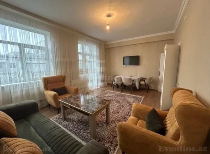 Kirayə verilir 4 otaqlı Mənzil Yeni tikili 120 m² Bakı, Suraxanı r — Mənzil, Bakı (2)