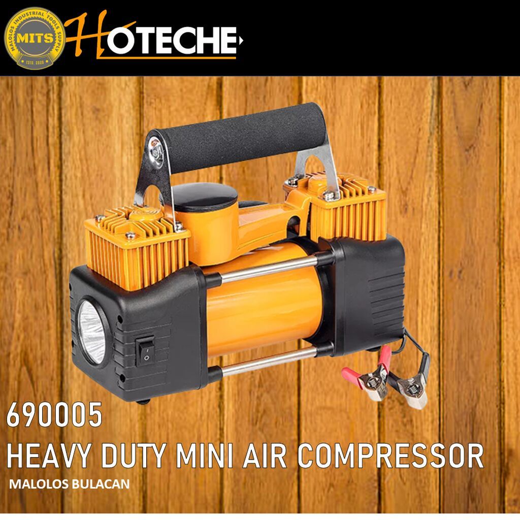 Hoteche 690005 Heavy Duty Mini Air Compressor - Güclü, portativ hava — Digər, Bakı