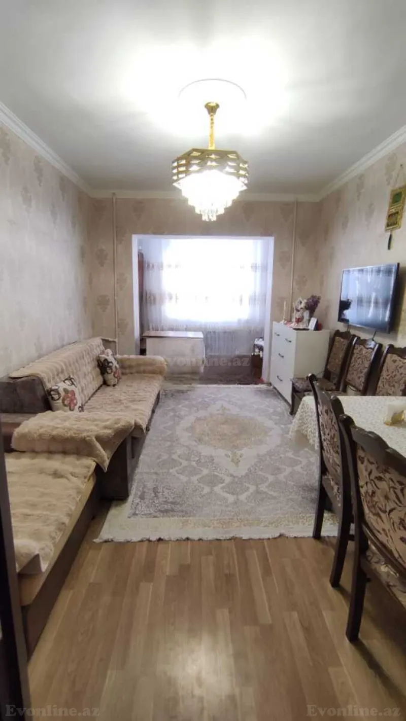 Satılır 2 otaqlı Mənzil Köhnə tikili 60 m² Bakı, Xətai r., Əhmədli — Bakı