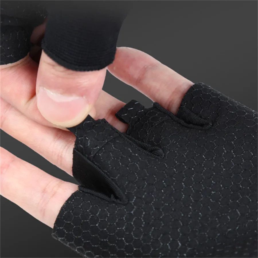 Əlcək Half-Finger, Fitnes üçün, Qara/Mavi — Mallar, Bakı (2)