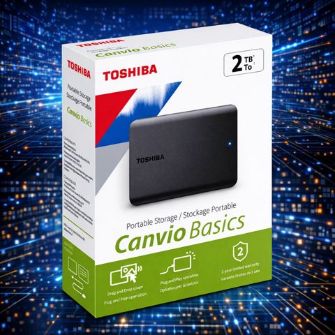 External Hdd Toshiba Canvio 2TB — Bakı