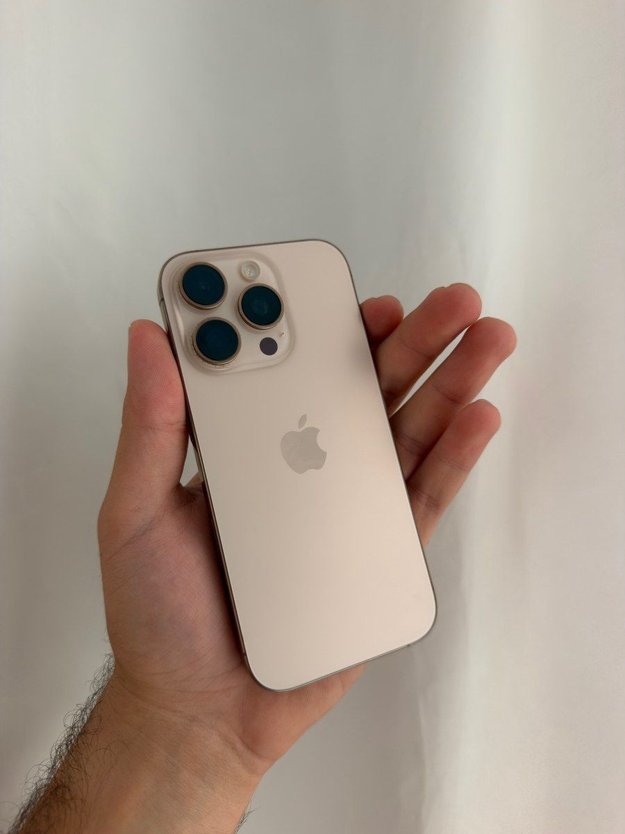 Apple iPhone 16 Pro Desert Titanium 128GB/8GB — Smartfonlar, Bakı (2)