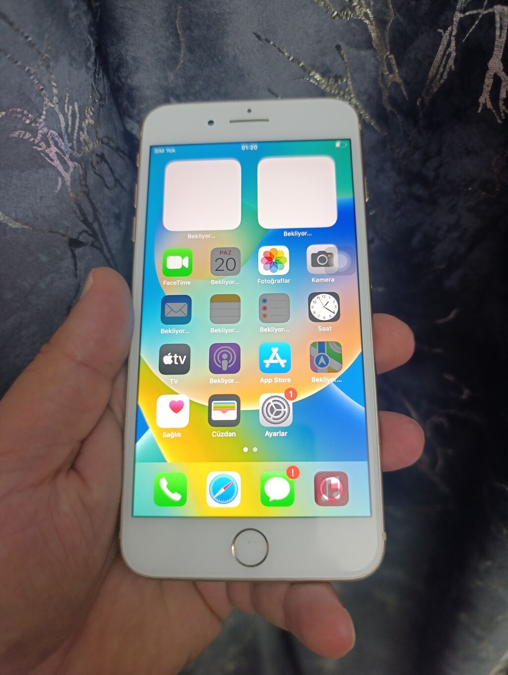 IPhone 8 Plus, 64 GB, Qızılı, Qırıq — Apple iPhone, Digah (4)