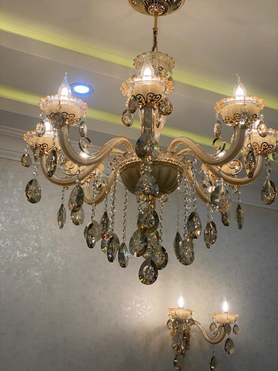 Klassik çilçıraq — İşıqlandırma, Bakı (2)