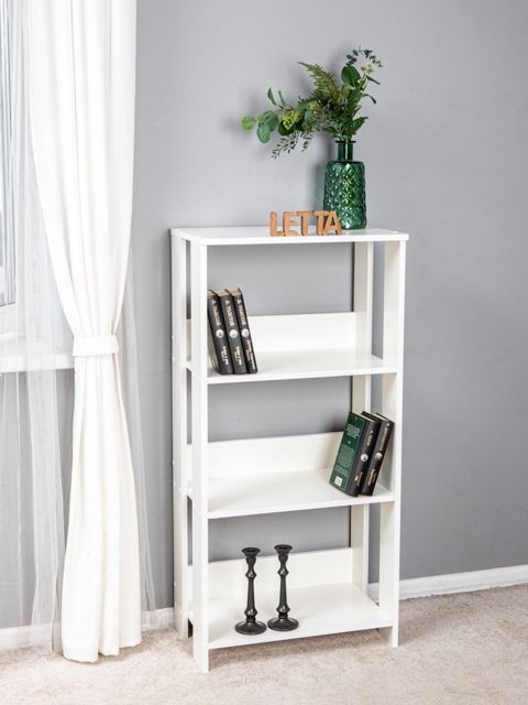 Stellaj Letta Ultra Lite, ağ, Ldsp, 115x45x22 sm — Bakı