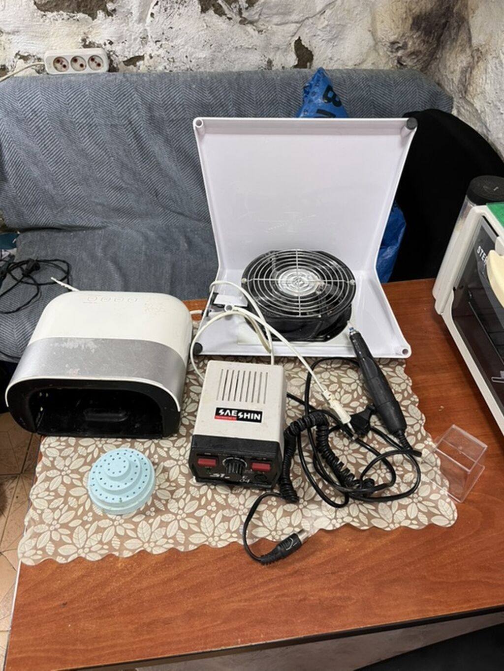 Manikür üçün avadanlıq dəsti Tərkib: - Uv/led dırnaq lampası – gel — Dırnaq və ayak qayğısı, Bakı