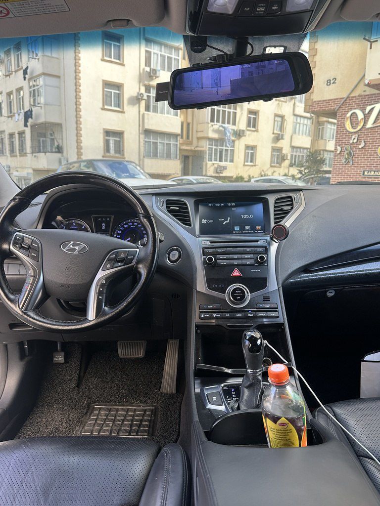 Hyundai Grandeur, 2.2 L, 2015 il, 165 000 km — Avtomobillər, Bakı (9)