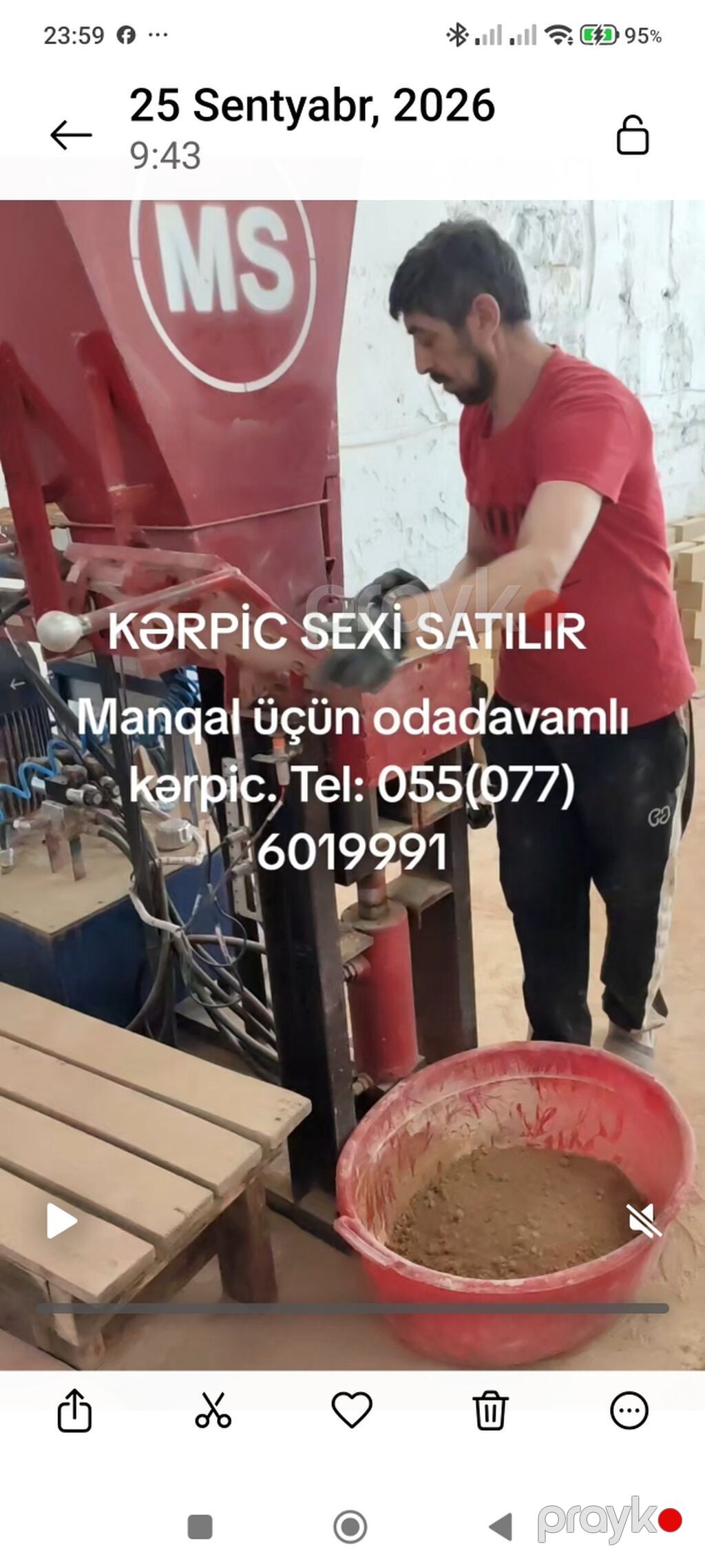 Məhsul: Manqal üçün odadavamlı kərpic və istehsal dəzgahı — Stanoklar, Digah (3)