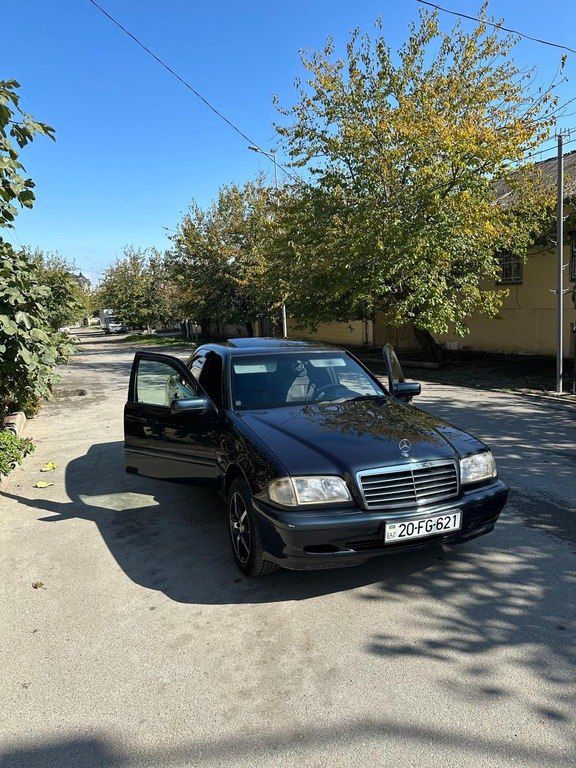 Mercedes C 180, 1.8 L, 1998 il, 266 500 km 20-FG-621 — Avtomobillər, Gəncə (5)