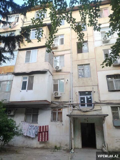 Nəsimi rayonunda 2 otaqlı Köhnə tikili Satılır, 55 m² — Bakı