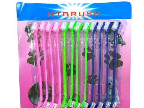 İtlər üçün diş fırçası dəsti WS_522143, 12 əd — Bakı