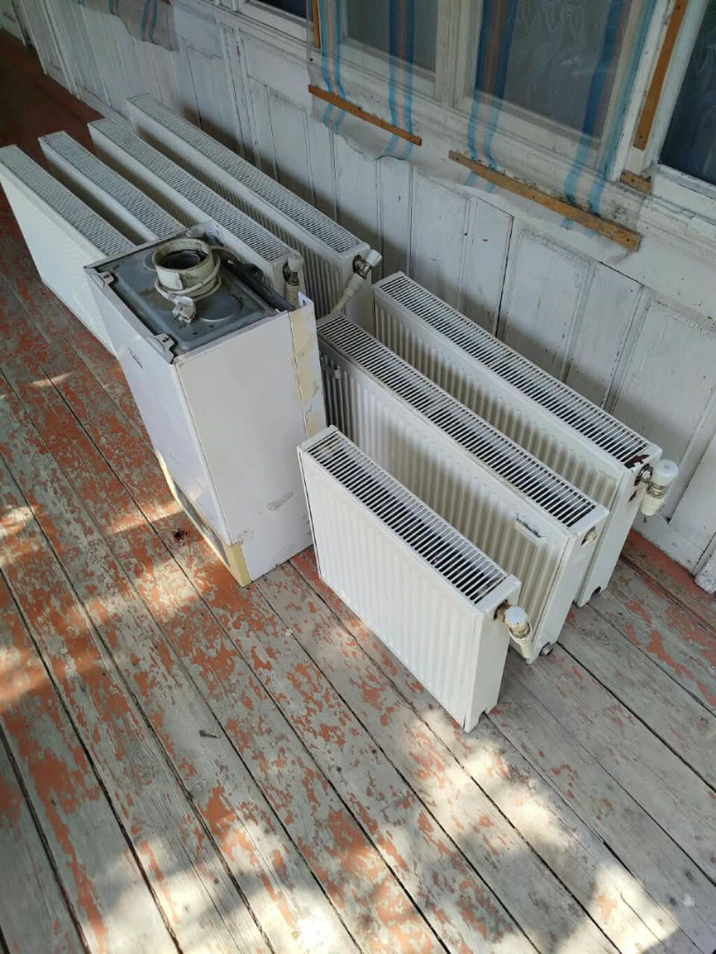 İşlənmiş Seksiyalı Radiator Ideal, Rayonlara çatdırılma, Ödənişli quraşdırma — Radiatorlar, Göyçay (5)