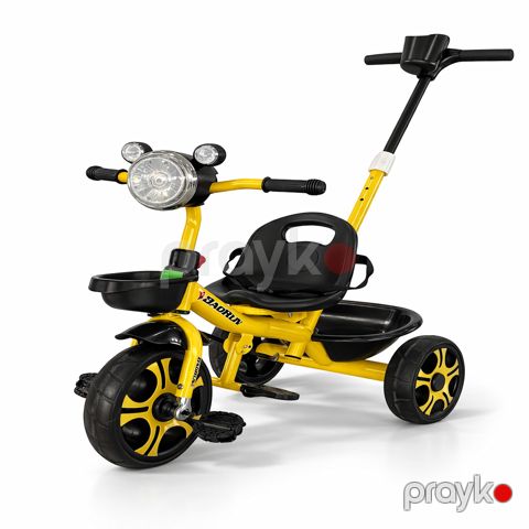 Uşaq üçtəkərli velosipedi VPTech088, sarı — Bakı