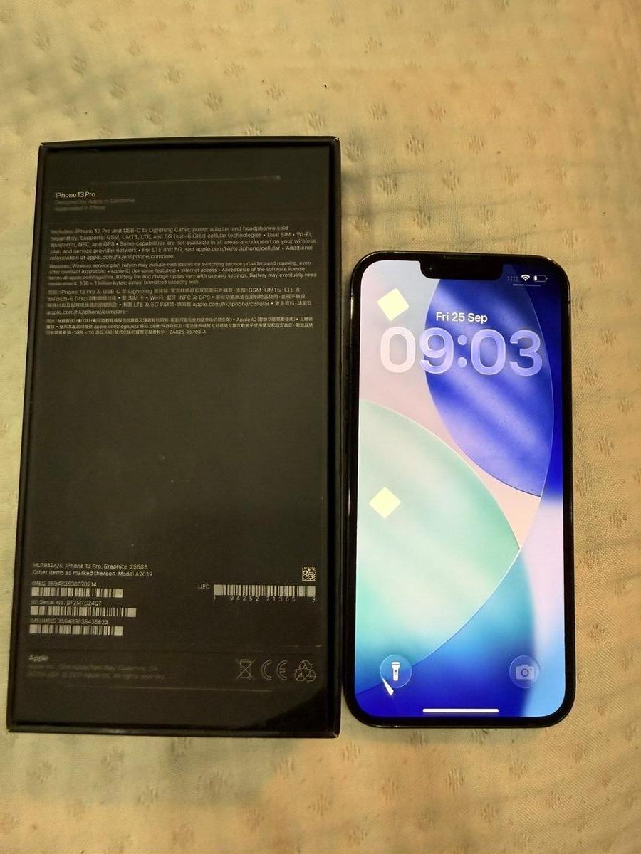 Apple iPhone 13 Pro Graphite 256GB/6GB — Smartfonlar, Bakı (2)