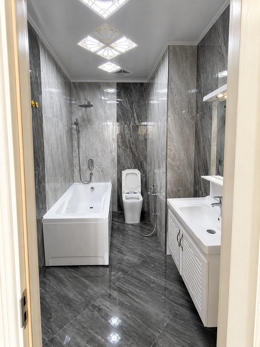 İcarəyə verilir 4 otaqlı yeni tikili 160 m² — Mənzil, Bakı (8)