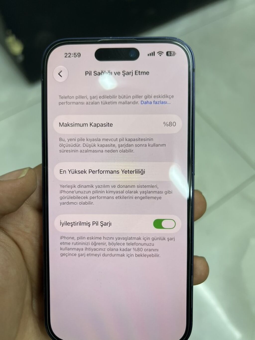 IPhone 14 Pro, 128 GB, Mavi, Face ID — Apple iPhone, Bakı (10)