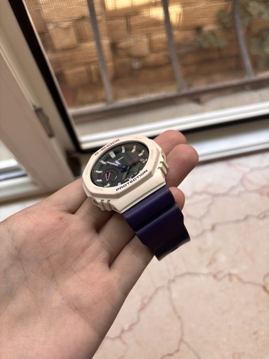 Casio G‑shock GA‑2100 seriyasına bənzər analoq‑rəqəmsal qol saatı — Qol saatları, Mehdiabad (3)