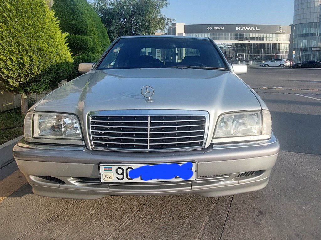 Mercedes C 180, 1.8 L, 1999 il, 418 126 km — Avtomobillər, Bakı