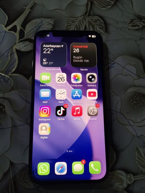 Apple iPhone 12 Pro Max Silver 128GB/6GB — Bakı
