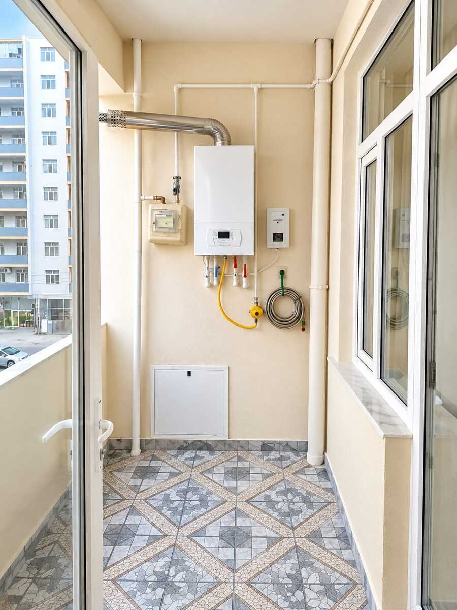 Satılır 3 otaqlı yeni tikili 61.7 m² — Mənzil, Bakı (9)